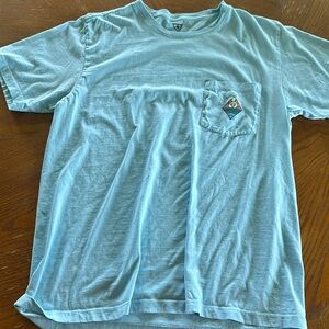 Vissla MFG Co blue tee shirt